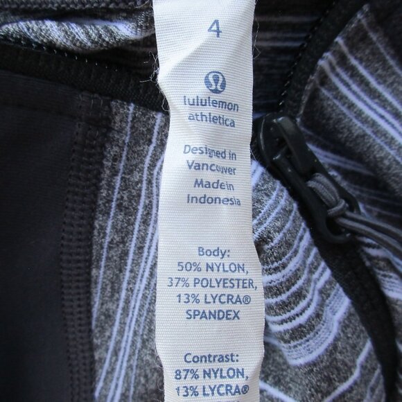 LULULEMON Jacket Size 4 In Stride Full Zip - Picture 11 of 11
